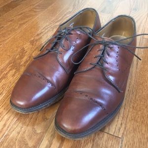 Allen Edmonds Troy Derby Leather Mens Dress Shoes